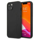 AMG AMHCP13SDOLBK iPhone 13 mini 5.4" black/black hardcase Leather Hot Stamped