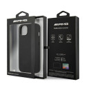 AMG AMHCP13SDOLBK iPhone 13 mini 5.4" black/black hardcase Leather Hot Stamped