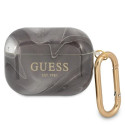 Guess GUAPUNMK AirPods Pro cover black/black Marble Collection