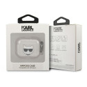 Karl Lagerfeld KLA3UCHGS AirPods 3 cover silver/silver Glitter Choupette