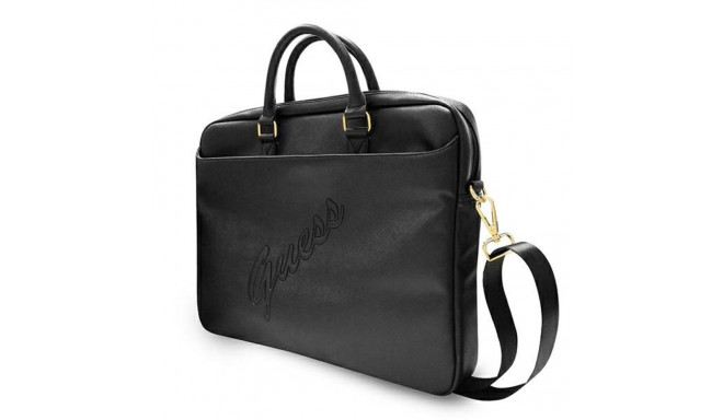 Guess Bag GUCB15PUSASBK 16" must Saffiano Script