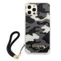 Guess GUHCP12LKSARBK iPhone 12 Pro Max 6.7" black/black hardcase Camo Collection