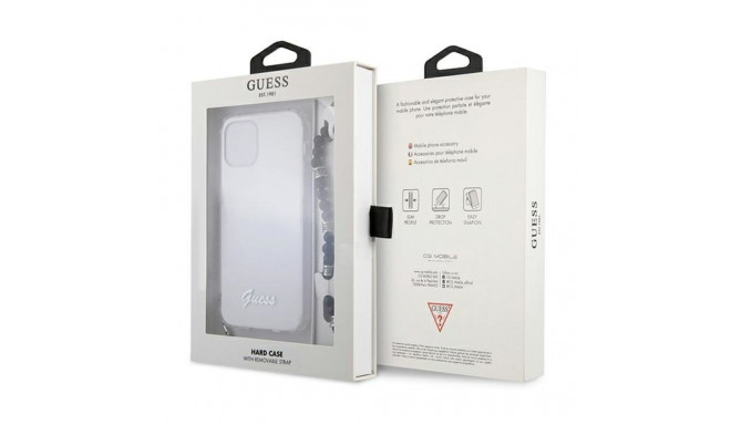 Guess GUHCP12LKPSBK iPhone 12 Pro Max6.7" Transparent hardcase Black Pearl