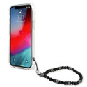 Guess GUHCP12LKPSBK iPhone 12 Pro Max 6.7" Transparent hardcase Black Pearl