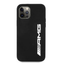 AMG AMHCP12LSGLBGN iPhone 12 Pro Max 6.7" black/black hardcase Silicone Big Logo