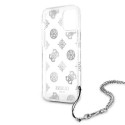 Guess GUHCP12LKSPESI iPhone 12 Pro Max 6.7" silver/silver hardcase Peony Chain Collection