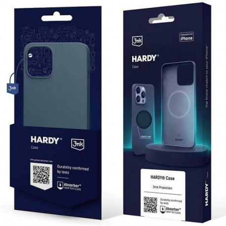 3MK Hardy Case iPhone 15 Plus / 14 Plus 6.7" sinine/kuninglik sinine MagSafe