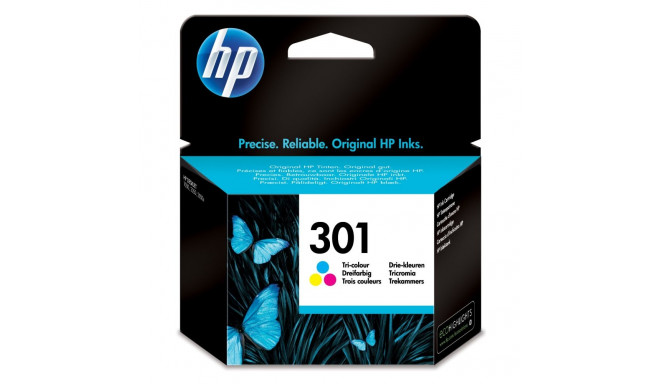 HP 301 Tri-color Ink Cartridge