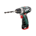 METABO. SCREWDRIVER BS BASIC 12V/2.0 2x2.0Ah