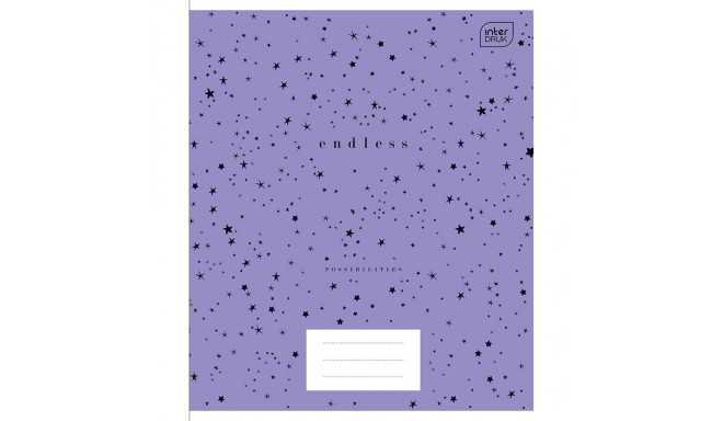 Kaustik 165x208 48 lehte, 23joont, Metallic assortii Interdruk