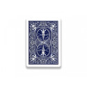 Bicycle Rider Back Plastic Playing Cards (Blue)