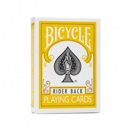 Bicycle Rider Back Cards (yellow)
