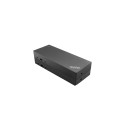 Lenovo ThinkPad 40AF0135EU Hybrid USB-C/USB-A Docking Station, Wired, Black