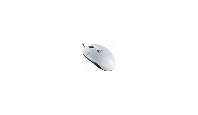 Logitech B100 Wired Mouse, USB Type-A, Optical, 1000 DPI, White