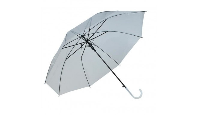 läbipaistev valge vihmavari