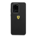 Ferrari Hardcase FESSIHCS69BK S20 Ultra G988 black/black Silicone