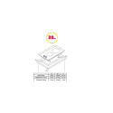 Simfer | Hob | H3.201.TGRSP | Gas on glass | Number of burners/cooking zones 2 | Rotary knobs | Blac