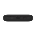 Belkin | BOOST CHARGE Plus Power Bank | 10000 mAh | Integrated LTG and USB-C cables | Black