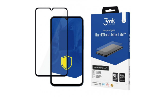 3mk glass screen protector Samsung Galaxy A15 5G HardGlass Max Lite, black