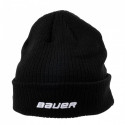 Bauer Team Ribbed Touque SR 1063361 Winter Hat (czarny)