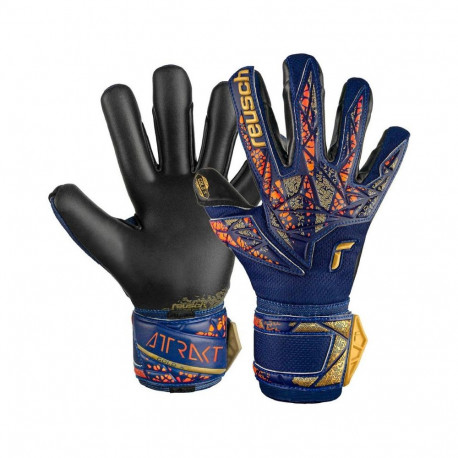Reusch Attrakt Gold XM 5470945 4411 Goalkeeper Gloves (8,5)