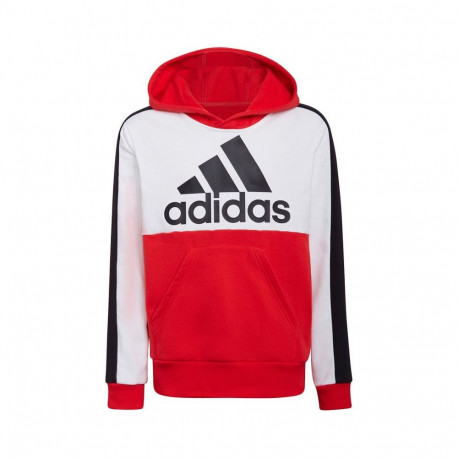 Adidas Colorblock Fleece Hoodie Jr HC5657 sweatshirt (128cm)