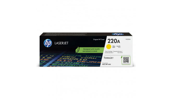 "HP Toner 220A W2202A Gelb bis zu 1.800 Seiten"