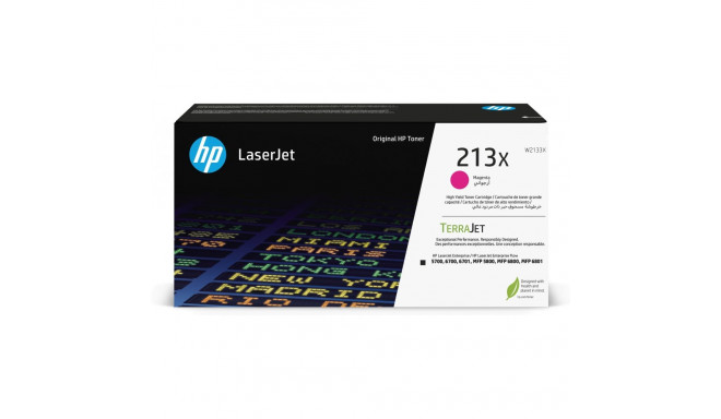 "HP Toner 213X W2133X Magenta bis zu 6.000 Seiten"