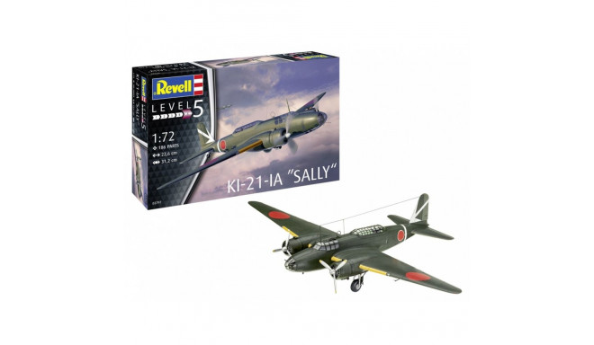 1/72 Mitsubishi Ki-21-Ia "Sally" Heavy Bomber Plastic Model Kit
Product 