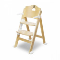 High chair for feeding Floris White Natural