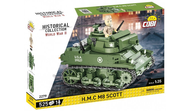 The 75 mm Howitzer Motor Carriage M8, commonly known as the M8 Scott