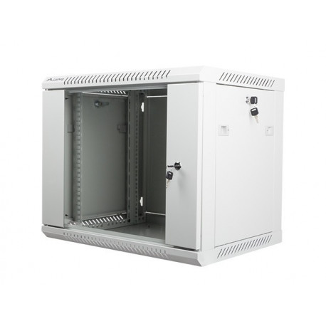 Wall-Mounted Rack 19'' 9U 600X450mm grey