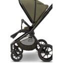 Moon stroller SPORT moss green melange