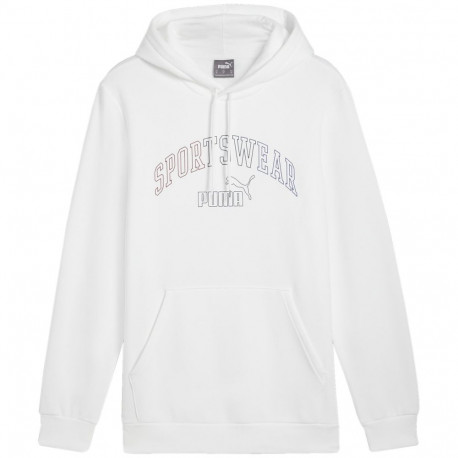 Puma meeste pusa Ess+ Logo LAB Gradient Hoodie FL 681775 02 2XL, valge