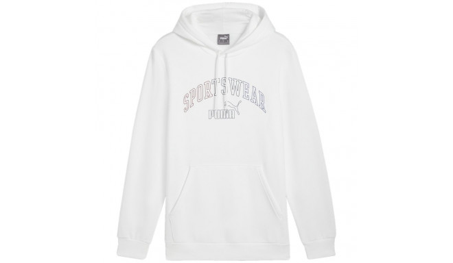 Bluza męska Puma Ess+ Logo LAB Gradient Hoodie FL biała 681775 02 S