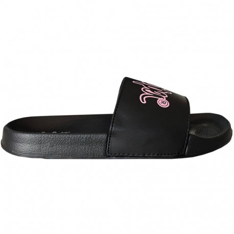 Klapki damskie Lee Cooper czarno-różowe LCW-24-42-2482LA 40