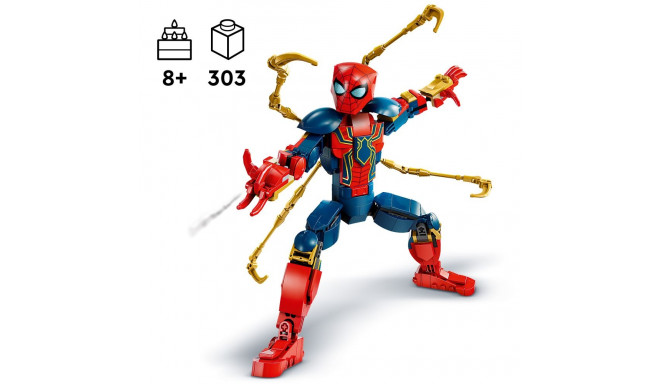 LEGO Marvel Iron Spider-Man ehitusfiguur