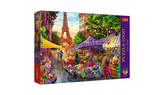 TREFL Premium Plus Пазл Flower Market, 1000 шт.
