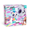 AIRBRUSH PLUSH игровой набор мягкая игрушка с аэрографом Панда, 25 см