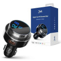 3MK Hyper Car FM Transmitter 87.5 - 99.8 MHz USB Black