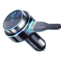 3MK Hyper Car FM Transmitter 87.5 - 99.8 MHz USB Black