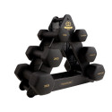 Hantlite komplekt koos alusega Tunturi Centuri Neopreen Dumbellset 3Prs+Stand