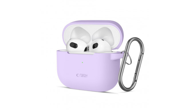 TECH-PROTECT SILICONE HOOK APPLE AIRPODS 3 LAVENDER