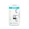 BWOO adapter BZ-35 USB - USB-C gray OTG