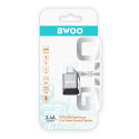 BWOO adapter BZ-35 USB - USB-C gray OTG