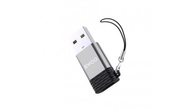 BWOO Adapter USB-C - USB Gray OTG BZ-38