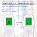 Berrcom JXB-178 Non-contact Infrared Thermometer with ergonomical handle shape White