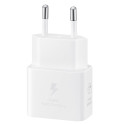 Samsung EP-T2510XWE 25W GaN USB-C pistik  kiirlaadija + 5A USB-C 1,8 m kaabel valge (Blister)