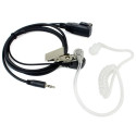 EMP-108 accoustic tube headset and microphone for Cobra PMR446 radios