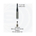 MINI SNAKE 27 WHIP M6 THREAD antenna whip